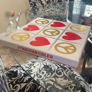 Jonathan Adler tic tac toe board: game